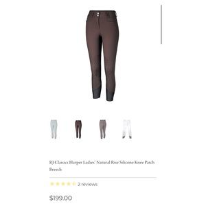 Rj Classics Harper breeches 30r EUC grey